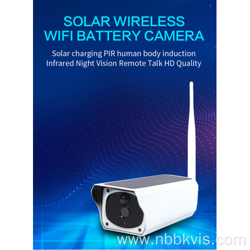 Surveillance Outdoor Solar Power Panel Security Camera